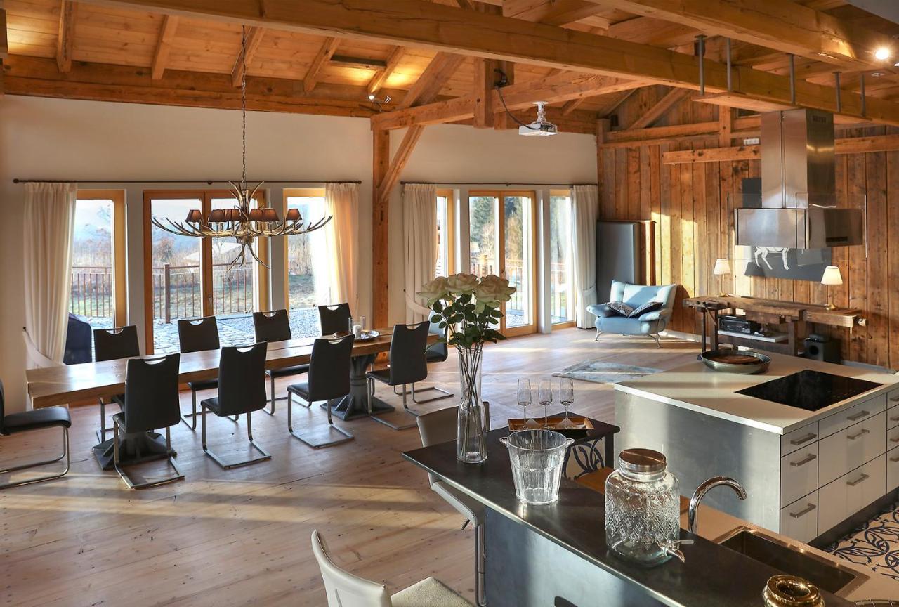 Private Luxury Chalet Siegsdorf Esterno foto