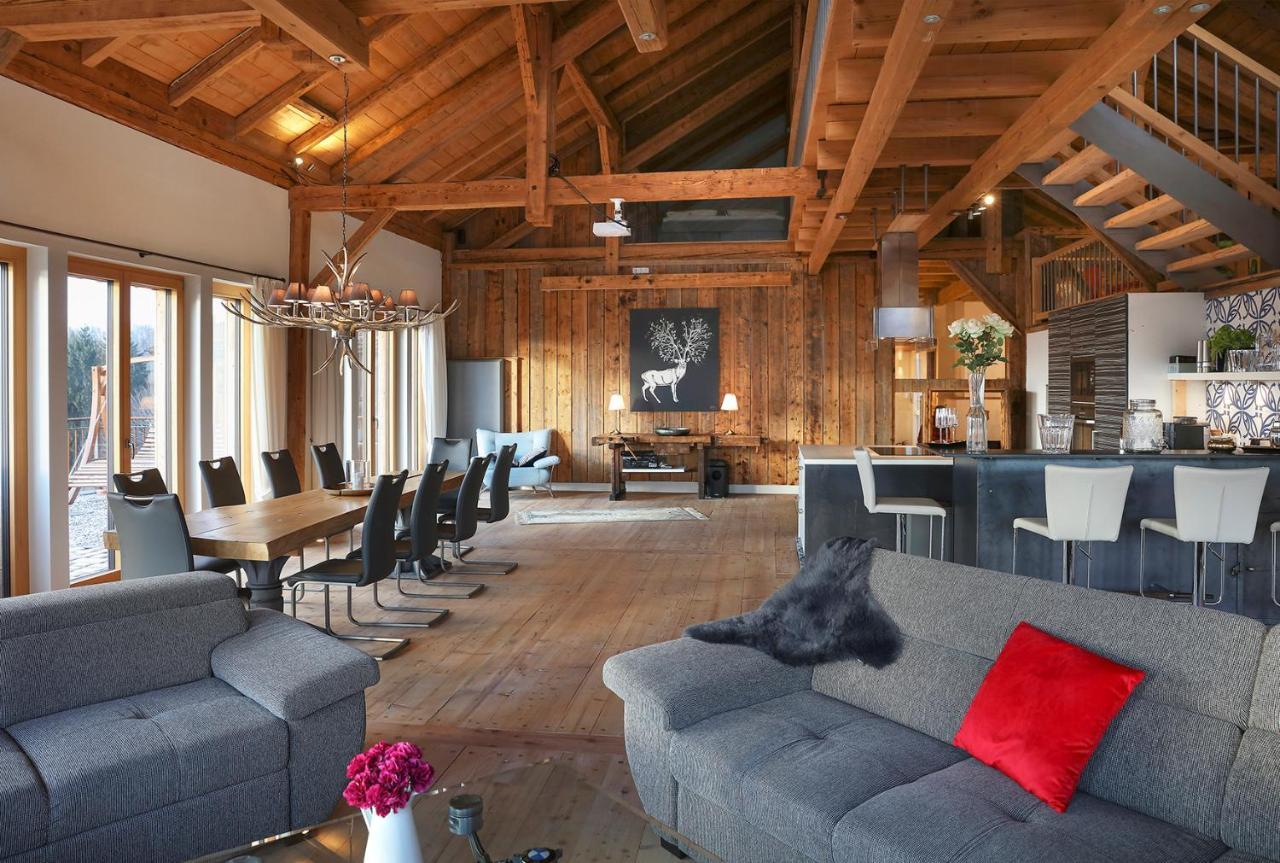 Private Luxury Chalet Siegsdorf Esterno foto