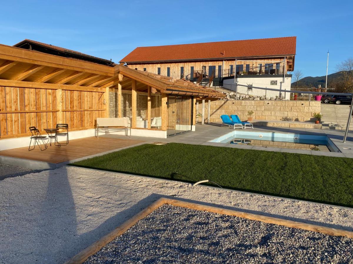 Private Luxury Chalet Siegsdorf Esterno foto